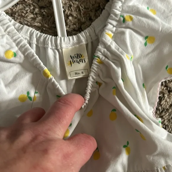 Wildflowers Girls 8 Lemons Tunic & pant set - adorable!!
